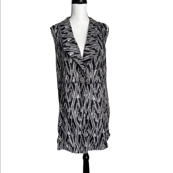 Neon Buddha knit vest for yoga - Picture 1 of 7